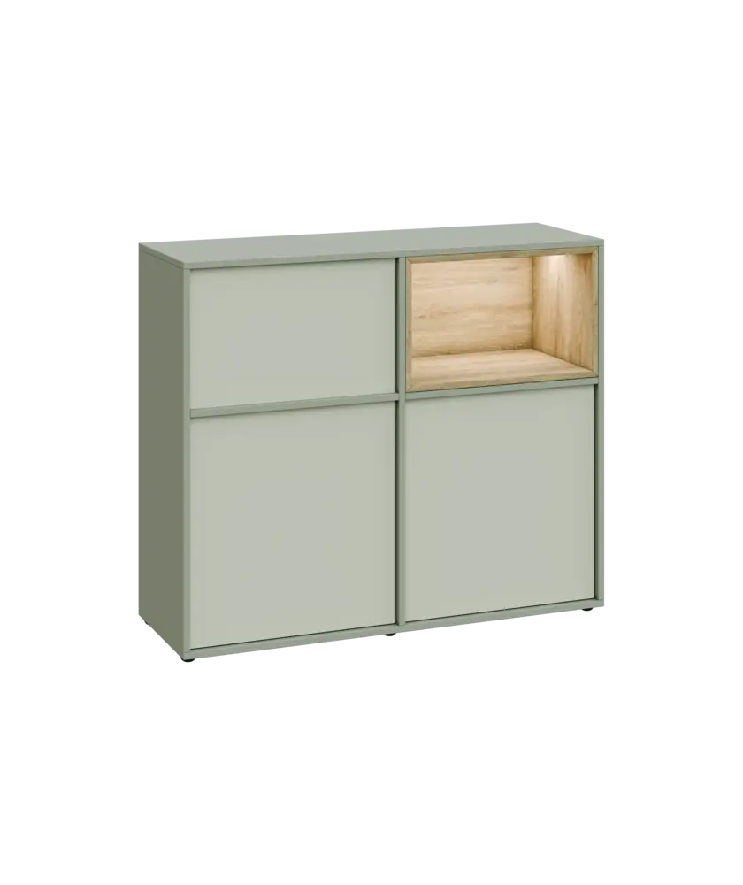 ERY D1241 P dolní modul, 2-dveřová/nika, 1000x1200x400, pravý, vodní